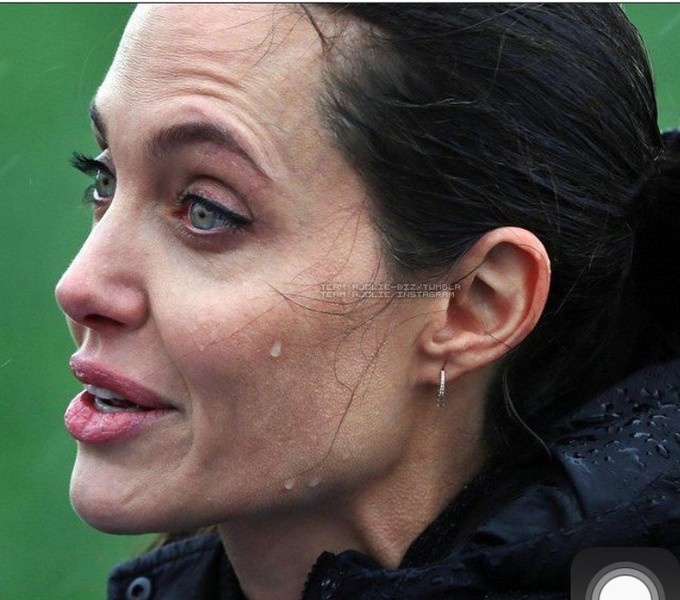 Angelina Jolie in Lebanon-Bekaa